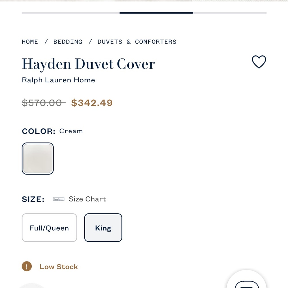 Ralph Lauren Duvet Cover - Picture 8 of 9